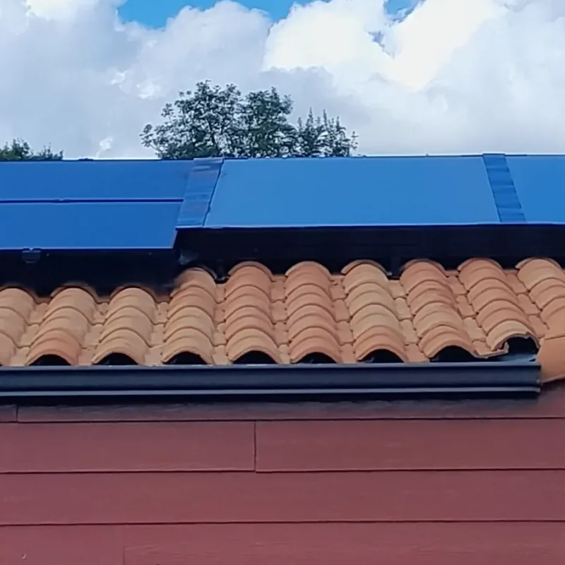 Réalisation d'énergies renouvelables par l'entreprise Cartron Moyon, plombier à Saint Fulgent